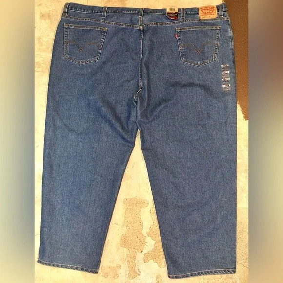 Levi's 560 Comfort 60x30 Big & Tall Loose Fit Denim Jeans - Men's - New! - Picture 6 of 9